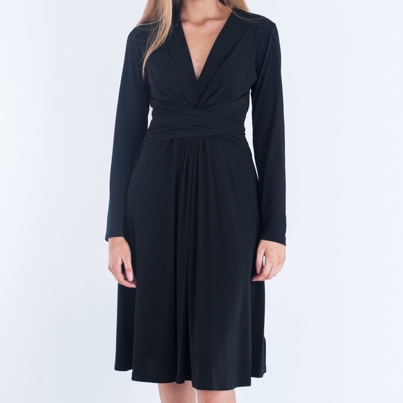 wrap around long dresses